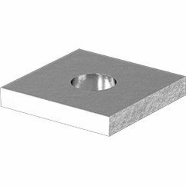 Bsc Preferred Strut Channel Washer for 12 mm Diameter Rod Zinc-Plated Steel 3133T34